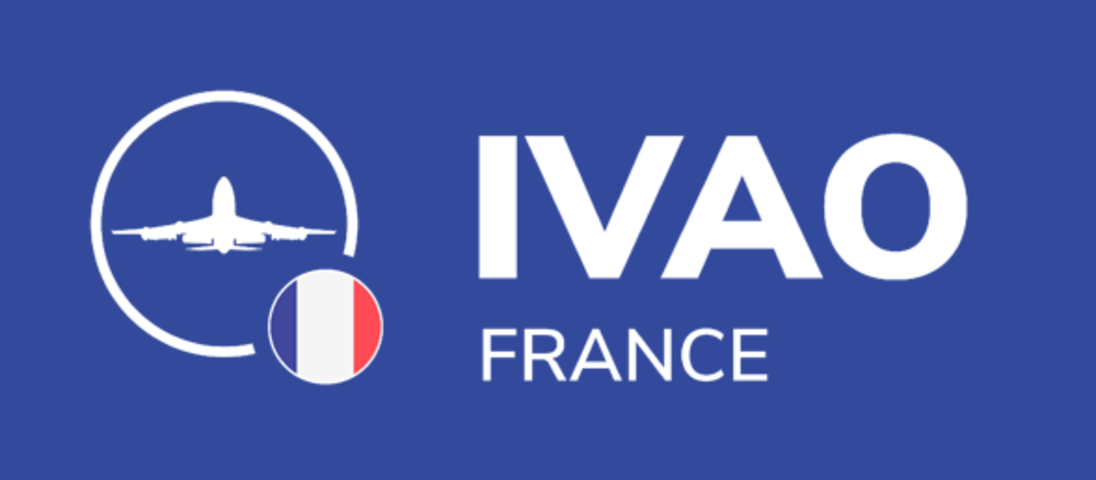 Le logo de la divison france de IVAO